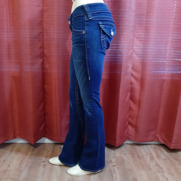 Women's TRUE RELIGION Joey Bootcut Jeans 25x33 - Picture 2 of 15
